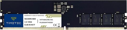 Timetec 16GB DDR5 5600MHz PC5-44800 غير مخزنة غير ECC 1.1V CL46 1Rx8 Sinlge Rank 288 Pin UDIMM ذاكرة عشوائية مكتبية RAM وحدة ترقية in Kuwait