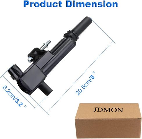JDMON Ignition Coil Pack Compatible with Dodge Ram 1500 Dakota Nitro Durango,Jeep Liberty Commander Grand Cherokee 2009 2010 2011 2012 3.7L Replace 5149199AA UF640 C1652 in Saudi Arabia