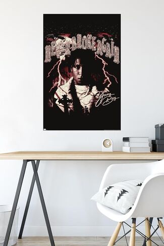 Trends International NBA Youngboy - Gravedigger Wall Poster, 22.37" x 34.00", Premium Unframed Version in Saudi Arabia