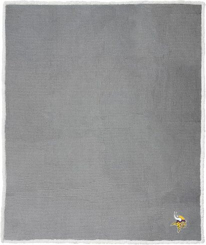 Northwest NFL Unisex-Adult Subtle Waffle Sherpa Throw Blanket in Saudi Arabia