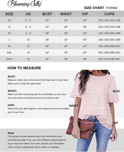 Blooming Jelly Womens Chiffon Blouse Summer Casual Round Neck Short Sleeve Pom Pom Shirts Top in Saudi Arabia