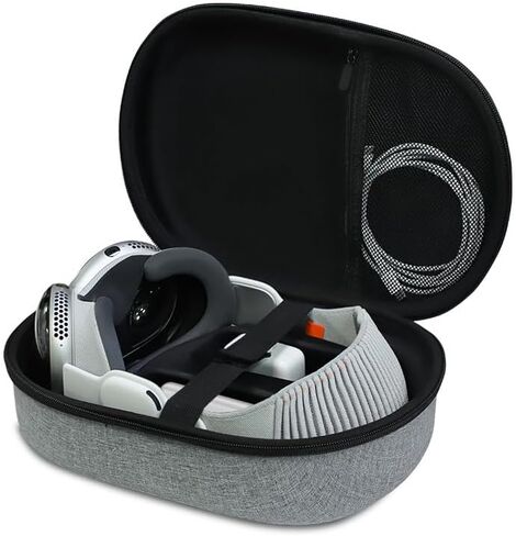 Hard Carrying Case Compatible with Apple Vision Pro, Shockproof Hard Travel Case Bag Compatible with Vision Pro VR Headset and Accessories in Kuwait
