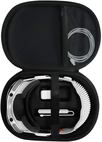 Hard Carrying Case Compatible with Apple Vision Pro, Shockproof Hard Travel Case Bag Compatible with Vision Pro VR Headset and Accessories in Kuwait