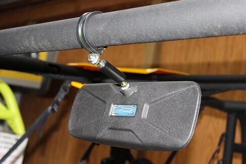 MAVERICK Deluxe 12" Wide X 4.5" Tall Rear View Mirror Fits Honda Pioneer 500/700 Model UTVs in Kuwait