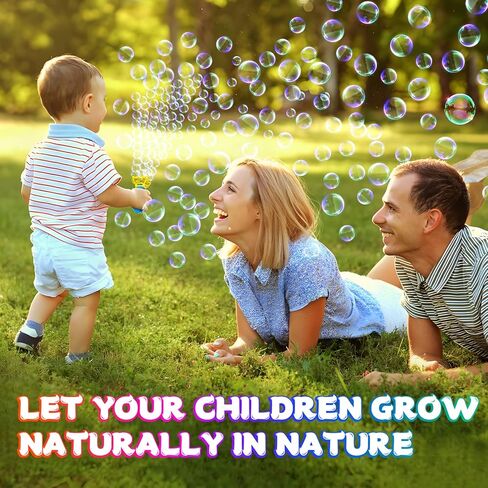 Bubble Gun for Kids - Bubble Machine Gun in Submarine&Rocket Shaped with 2 Bottles of Bubble Solution, Automatic Bubble Gun for Toddlers, Toy Gift for Boys and Girls(2 Pcs) in Kuwait