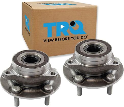 TRQ Front Wheel Bearing & Hub Assembly LH RH Kit Pair Set of 2 for Hyundai Elantra Ioniq Kona Kia Niro in Saudi Arabia