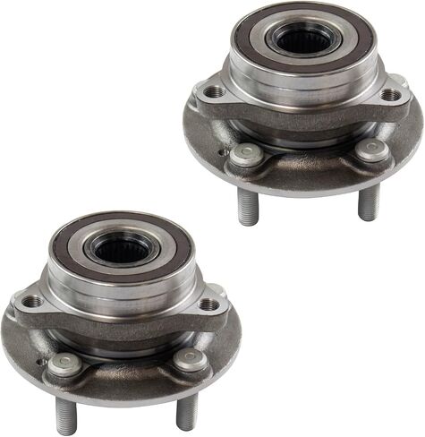 TRQ Front Wheel Bearing & Hub Assembly LH RH Kit Pair Set of 2 for Hyundai Elantra Ioniq Kona Kia Niro in Saudi Arabia