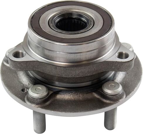 TRQ Front Wheel Bearing & Hub Assembly LH RH Kit Pair Set of 2 for Hyundai Elantra Ioniq Kona Kia Niro in Saudi Arabia