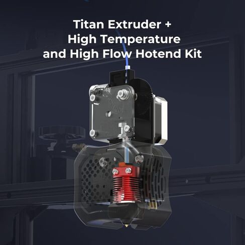 2023 Official Creality Titan Extruder Hotend Kit, Support 300°High Temperature and High Speed Printing, Fits for Creality Ender3, Ender3 Pro, Ender3 V2 and Ender3 Max 3D Printer in Saudi Arabia