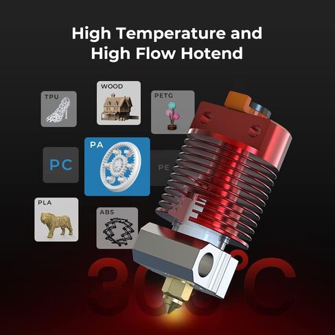 2023 Official Creality Titan Extruder Hotend Kit, Support 300°High Temperature and High Speed Printing, Fits for Creality Ender3, Ender3 Pro, Ender3 V2 and Ender3 Max 3D Printer in Saudi Arabia
