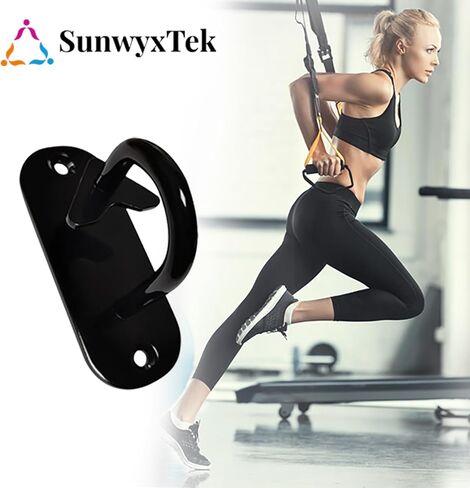 3 PCS Resistance Band Wall Anchors, Wall Mount Workout Anchors Hooks for Home Gym, Exercise, Strength Training, Yoga, Exercise and Sports in Saudi Arabia