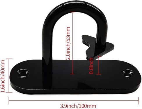 3 PCS Resistance Band Wall Anchors, Wall Mount Workout Anchors Hooks for Home Gym, Exercise, Strength Training, Yoga, Exercise and Sports in Saudi Arabia
