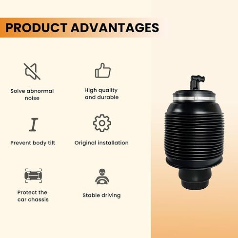 Rear Left Air Suspension Spring Bag Compatible with 2003-2009 Toyota 4Runner and GX470 Car Air Springs OEM Replaces# 4808035010 in Saudi Arabia