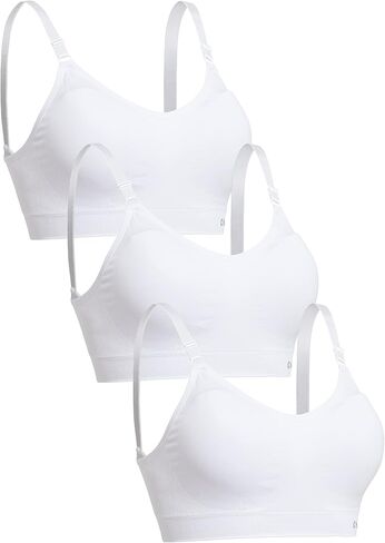 Comfortable Casual Spandex Sports Bra Without Underwire and Seamless, with Fixed Padding in Saudi Arabia