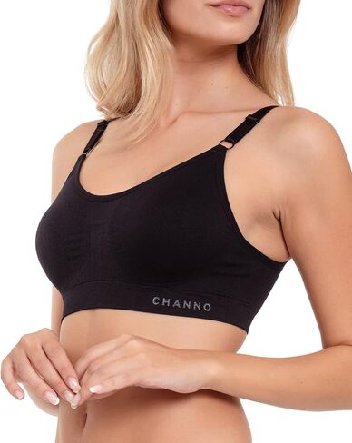 Comfortable Casual Spandex Sports Bra Without Underwire and Seamless, with Fixed Padding in Saudi Arabia