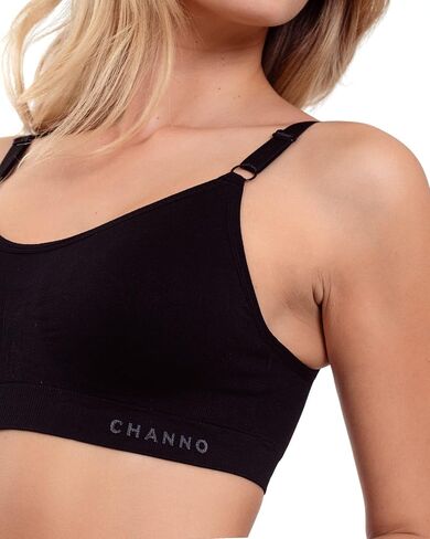 Comfortable Casual Spandex Sports Bra Without Underwire and Seamless, with Fixed Padding in Saudi Arabia