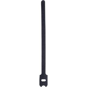 Gardner Bender 45-V8BKW Cable Reusable Grip Strip Wire Tie, 8 inch, Black, 8"