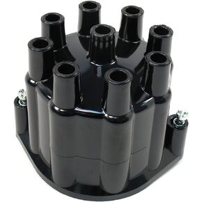 Pertronix D650700 Black Cap for Flame-Thrower Billet Distributor 8 Cylinder Engine