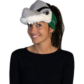 Rasta Imposta Sharkie Mascot Headband NHL Ice Hockey San Jose Sharks Sports Fan Gear, Adult One Size