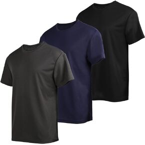 Facitisu Mens Short Sleeve T-Shirts Casual Crew Neck Tee Shirt Summer Soft Running Swimming Cycling Fishing Tops