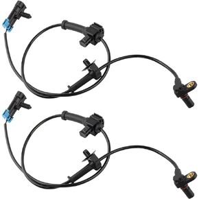 Rear ABS Wheel Speed Sensor Left & Right Fit for Cadillac Escalade, for Chevy Tahoe Avalanche Suburban, for GMC Yukon XL 1500 Replace# 15121067, 2ABS0799, ALS1464