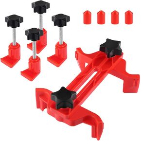 5PCS Car Dual Cam Clamp Camshaft Kit - Anti Slip Locking Timing Tool Kit for Single/Twin/Quad Camshaft Clamp Engine - Universal Car Accessories Cam Bearing Tool