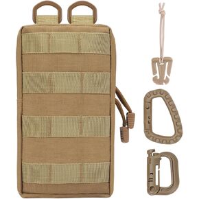 Phoking Molle Pouch تنوعا التكتيكية EDC الحقائب Molle Compact Organizer مقاومة للماء حقيبة المرافق