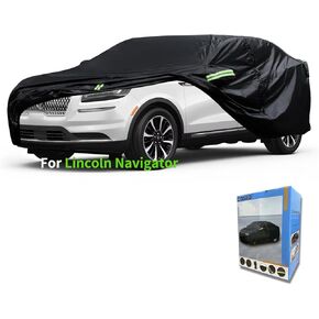 مناسب خصيصًا لغطاء سيارة لينكولن، السيارات مقاوم للماء في جميع الأحوال الجوية، غطاء السيارة في جميع الأحوال الجوية، مقاوم للثلج، حماية من الأشعة فوق البنفسجية، مقاوم للرياح في الهواء الطلق، غطاء سيارة كامل (لينكولن كونتينينتاي) in Kuwait