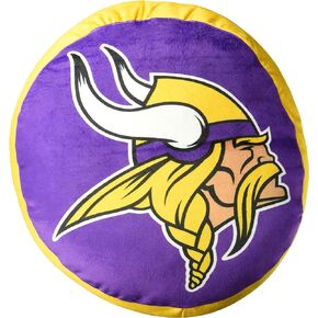 The Northwest Company NFL Minnesota Vikings Cloud Pillow, 15", Team Colors