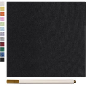 Large Photo Album Self Adhesive Scrapbook Album for Various Picture Sizes DIY Magnetic Linen Cover Album with Metal Pen - Perfect Family and Wedding Gift (60 Pages)