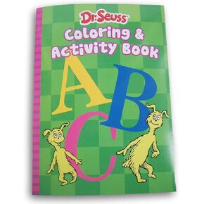 Dr. Seuss ABCs Alphabet Coloring & Activity Book (Puzzles, Doodles, Matching, Games, Coloring ABC Sheets) - 80 Pages