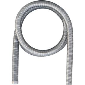 QISF أنبوب عادم داخلي 24 مم مع مشابك، فولاذ مقاوم للصدأ بطول 1 متر متوافق مع Webasto Eberspacher سخانات هواء الديزل لوقوف السيارات وخرطوم تنفيس غاز الديزل in Kuwait