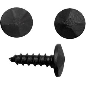 Small Clavos Nail Head with Hammered Effect and Screw Shank (Pack of 50)