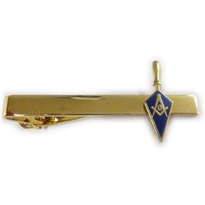 Trowel Masonic Freemason Tool Masonry Square Compass Suit Work Tie Bar Clip