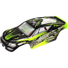 Hosim 1:12 RC Car Shell Truck Body Accessory Spare Parts 56-SJ01 for 9156 1/12 RC Car Original Replacement Car Shell(Green)