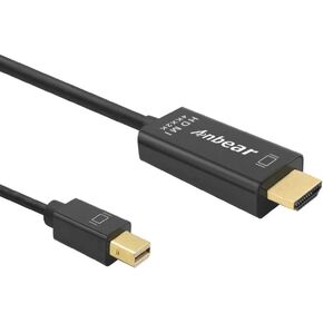 Mini DisplayPort to HDMI Cable 4k, Thunderbolt to HDMI Cable 6 Feet Up to 4K@30HZ