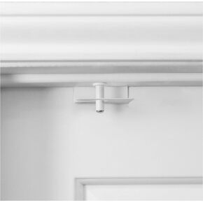 3 Pack – GlideLok Child Safety Door Top Lock | Adults Can Operate from Either Side | Works on Interior & Exterior Doors | Child Proof Door Lock Made of Sturdy Metal