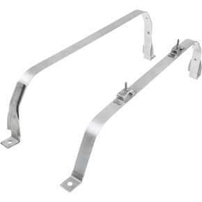 A-Premium Set of 2PCS Fuel Tank Straps Compatible with Toyota Camry 2012 2013 2014 2015 - Sedan Only, DOHC 4Cyl 2.5L 6Cyl 3.5L - Bolt-On, Replace for# 7760106080, 7760206090, 7760206160