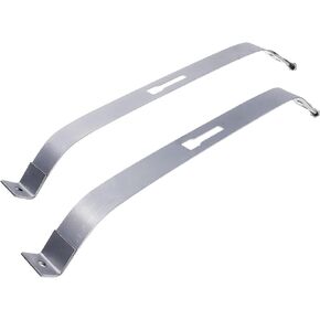 A-Premium Fuel Tank Straps Compatible with Chevrolet Blazer GMC Jimmy 1996 1997 1998 1999 2000 2001 2002 2003 2004 V6 4.3L Upper Side 2-PC Set