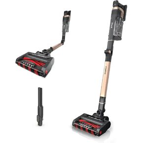 Shark IZ840H Stratos Cordless Vacuum with Clean Sense IQ, DuoClean PowerFins HairPro, Includes Crevice Tool, Up to 50 Minute Runtime, Rose Gold (Renewed)