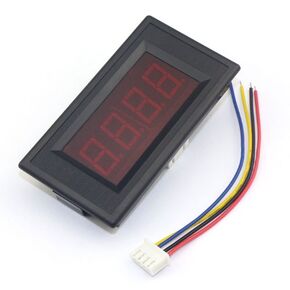 DROK® 0.5" +/- 0-2A DC Current Measurement Panel Ammeter Digital Ampere Meter ...