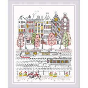 RIOLIS Blackwork kit City on Water