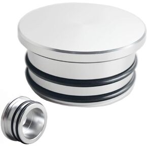 Dewhel Billet Turbo Resonator Plug Cover Cap For Chevy 2004.5-2010 Duramax Diesel LBZ LLY LMM (Black)