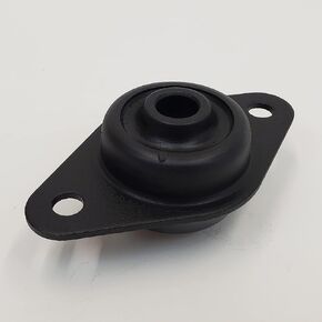 Black ISO Front Engine/Motor Mount for 1980-2008 Rubber-Mounted Harley Tour Glide FLT, Road Glide FLTR, Road King FLHR, Electra Glide FLHT, Street Glide FLHX & Super Glide FXR - Replaces HD# 16207-79B