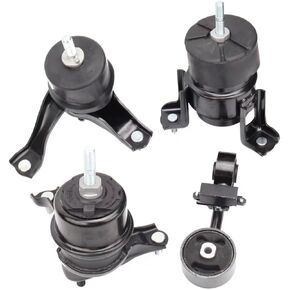 محرك المحرك وحوامل النقل متوافقة مع 2002-2006 Camry (2.4L) و2004-2008 Solara 2.4L ناقل الحركة التلقائي، استبدل OE A4203 A4204 A4207 A4211، مجموعة من 4