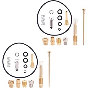 2-Pack Carburetor Repair Kit Replacement for Kawasaki 1980-1983 KZ440 LTD Carb Kit