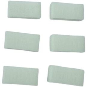 6 pack Clear Glow in the Dark