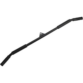 LAT Pulldown Bar Attachment,39.7"Curl Tricep Press Down Bar with Rubber Handle,LAT Pull Down Bar Accessories for Gym,Strength Workout,Body Training,Muscle Building