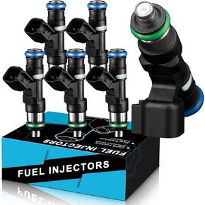 0280158154 Fuel Injectors For:-Buick Enclave 2008, For:-GMC Acadia 2007 2008, For:-Saturn Vue 2008-2010 Outlook 2007 2008 3.6L V6 High Performance Fuel Injectors Set of 6 Replace FJ980