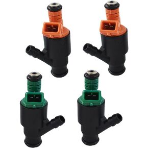 4Pcs Fuel Injectors Nozzle Replacement for Kia Sportage 2.0L l4 1995-2002 Replace 0280150504 0280150502